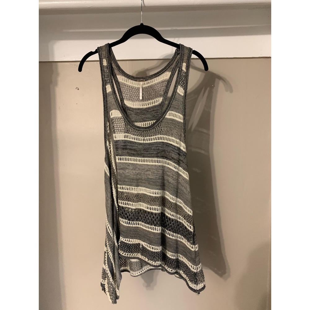 Free People Sheer Tunic Tank